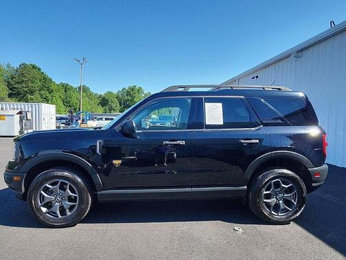 Shadow Black 2021 Ford Bronco Sport Badlands