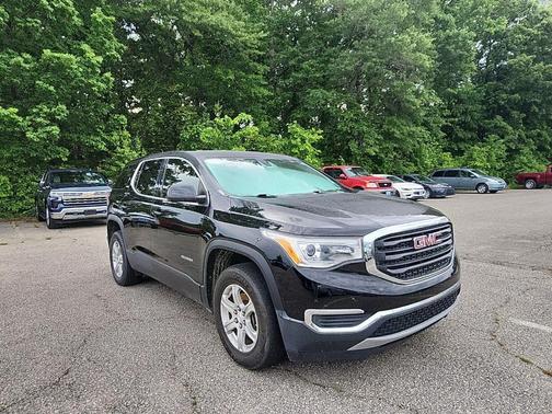 Ebony Twilight Metallic 2017 GMC Acadia SLE-1