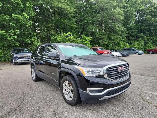 Ebony Twilight Metallic 2017 GMC Acadia SLE-1