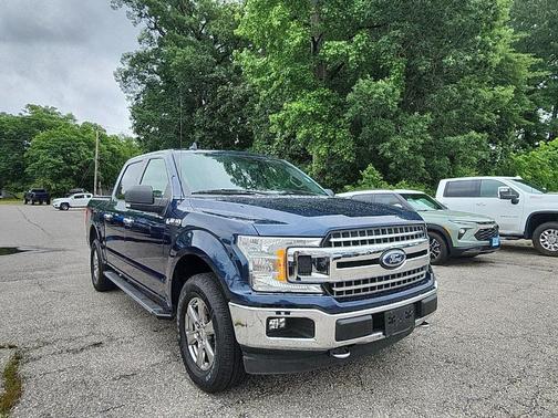 Blue Jeans Metallic 2018 Ford F-150 XLT