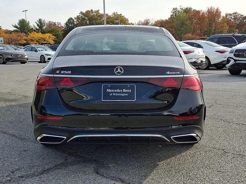 Black 2026 Mercedes-Benz E-Class E 350 4MATIC