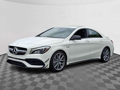 Citrus White 2017 Mercedes-Benz AMG CLA 45 Base 4MATIC