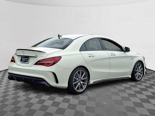 Citrus White 2017 Mercedes-Benz AMG CLA 45 Base 4MATIC