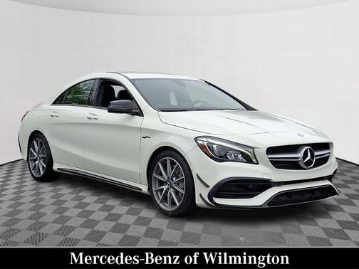 Citrus White 2017 Mercedes-Benz AMG CLA 45 Base 4MATIC