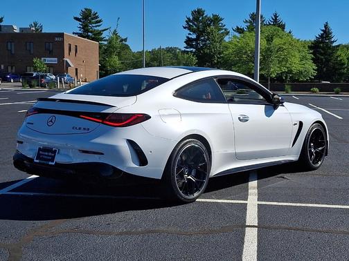 MANUFAKTUR Moonlight White Metallic 2026 Mercedes-Benz AMG CLE 53 Base
