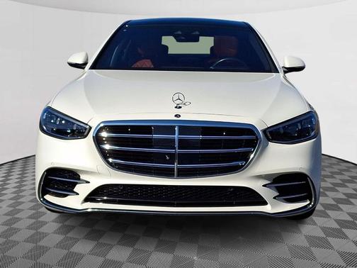 Diamond White 2022 Mercedes-Benz S-Class S 580 4MATIC