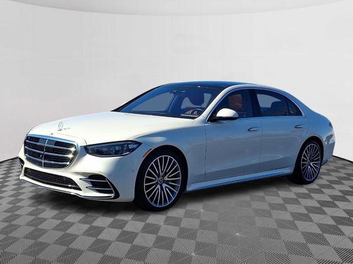 Diamond White 2022 Mercedes-Benz S-Class S 580 4MATIC
