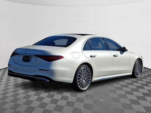 Diamond White 2022 Mercedes-Benz S-Class S 580 4MATIC