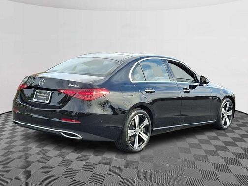Black 2025 Mercedes-Benz C-Class C 300 4MATIC