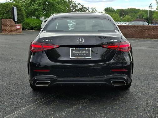 Black 2026 Mercedes-Benz C-Class C 300 4MATIC
