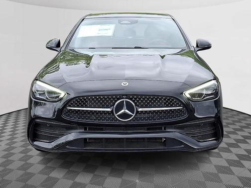 Black 2026 Mercedes-Benz C-Class C 300 4MATIC