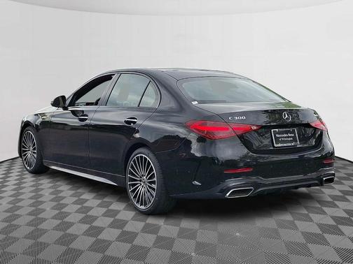 Black 2026 Mercedes-Benz C-Class C 300 4MATIC