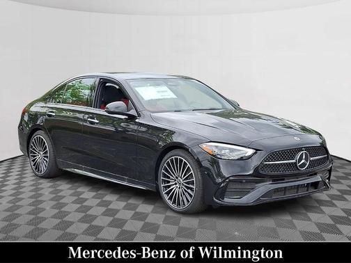 Black 2026 Mercedes-Benz C-Class C 300 4MATIC