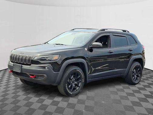 Diamond Black 2021 Jeep Cherokee Trailhawk