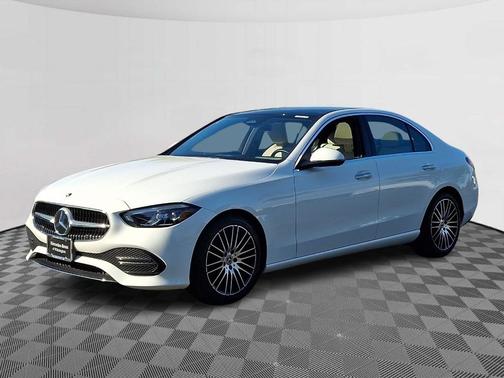 Polar White 2023 Mercedes-Benz C-Class C 300 4MATIC