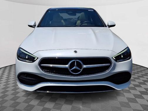 MANUFAKTUR Moonlight White Metallic 2023 Mercedes-Benz C-Class C 300 4MATIC