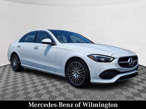 MANUFAKTUR Moonlight White Metallic 2023 Mercedes-Benz C-Class C 300 4MATIC