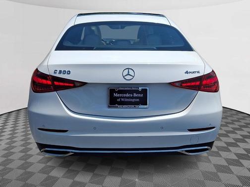 MANUFAKTUR Moonlight White Metallic 2023 Mercedes-Benz C-Class C 300 4MATIC