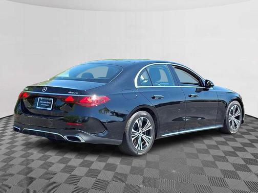 Black 2025 Mercedes-Benz E-Class E 350 4MATIC