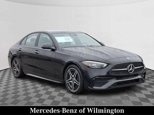 Black 2026 Mercedes-Benz C-Class C 300 4MATIC