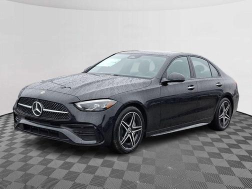 Black 2026 Mercedes-Benz C-Class C 300 4MATIC
