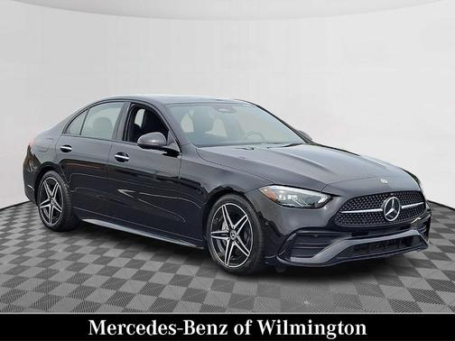 Obsidian Black Metallic 2023 Mercedes-Benz C-Class C 300 4MATIC