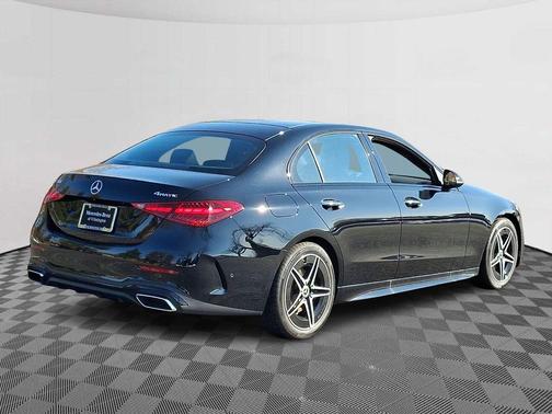 Black 2025 Mercedes-Benz C-Class C 300 4MATIC