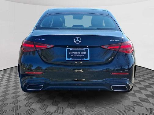 Black 2025 Mercedes-Benz C-Class C 300 4MATIC