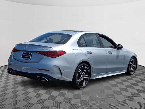Cirrus Silver Metallic 2024 Mercedes-Benz C-Class C 300 4MATIC