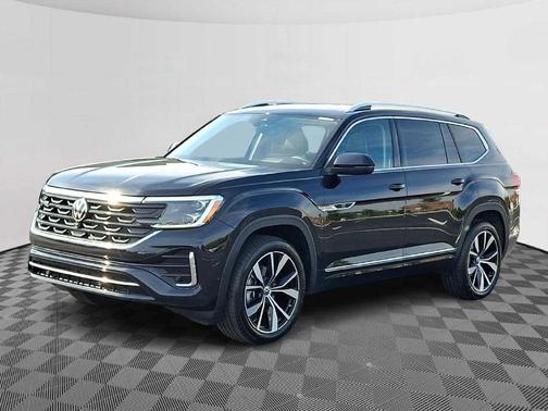 Deep Black Pearl Effect 2025 Volkswagen Atlas 2.0T SEL Premium R-Line