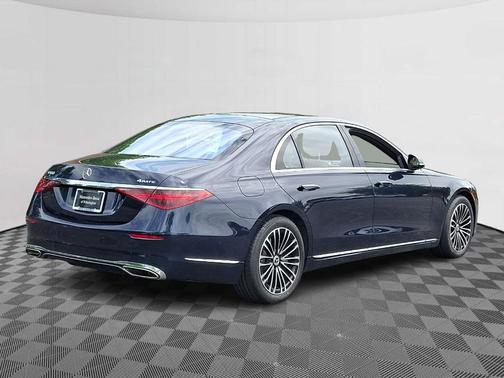 Nautical Blue Metallic 2023 Mercedes-Benz S-Class S 500 4MATIC