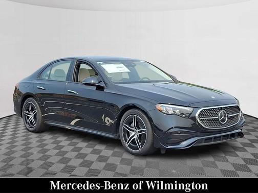Black 2026 Mercedes-Benz E-Class E 350 4MATIC