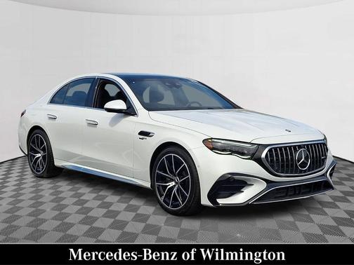 Moonlight White 2025 Mercedes-Benz AMG E 53 Base