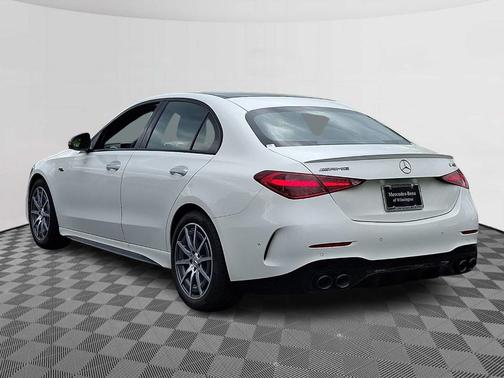 Polar White 2026 Mercedes-Benz AMG C 43 Base 4MATIC