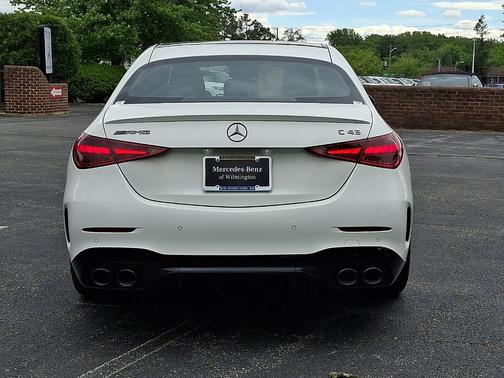 Polar White 2026 Mercedes-Benz AMG C 43 Base 4MATIC