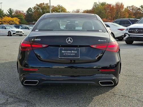 Black 2026 Mercedes-Benz C-Class C 300 4MATIC