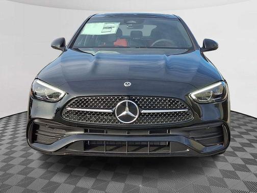 Black 2026 Mercedes-Benz C-Class C 300 4MATIC