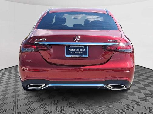 Cardinal Red 2022 Mercedes-Benz E-Class E 350 4MATIC