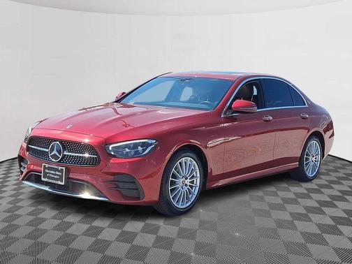 Cardinal Red 2022 Mercedes-Benz E-Class E 350 4MATIC