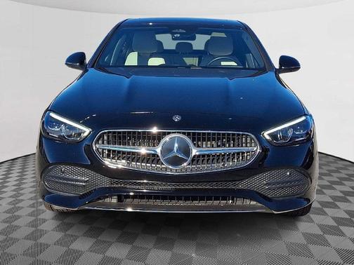 Black 2025 Mercedes-Benz C-Class C 300 4MATIC