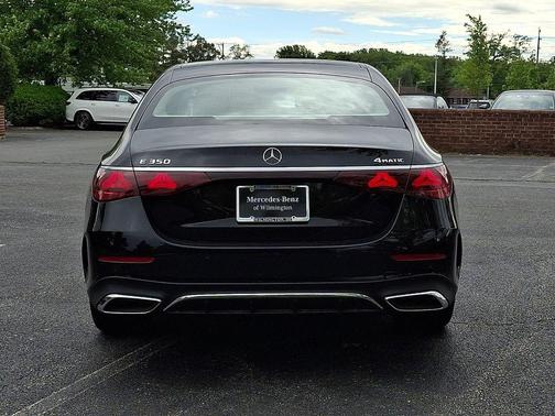 Black 2026 Mercedes-Benz E-Class E 350 4MATIC