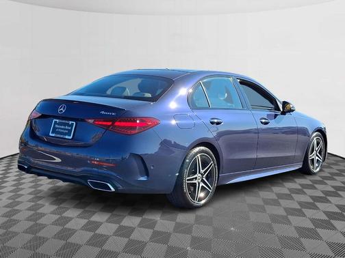 Twilight Blue Metallic 2024 Mercedes-Benz C-Class C 300 4MATIC