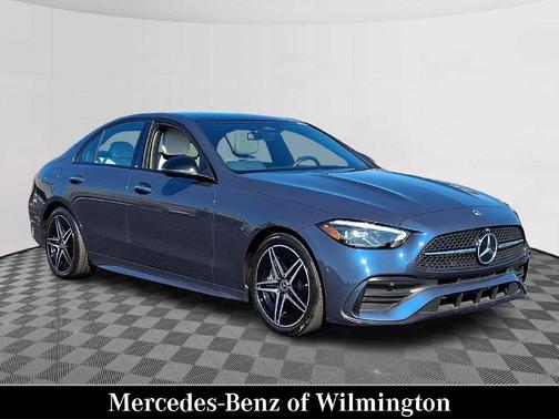 Twilight Blue Metallic 2024 Mercedes-Benz C-Class C 300 4MATIC
