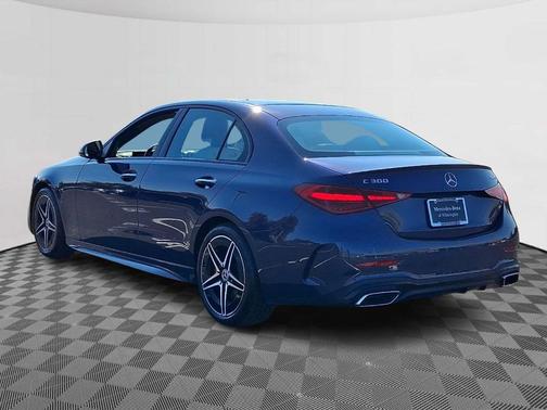 Twilight Blue Metallic 2024 Mercedes-Benz C-Class C 300 4MATIC