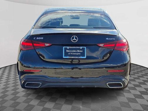 Black 2024 Mercedes-Benz C-Class C 300 4MATIC
