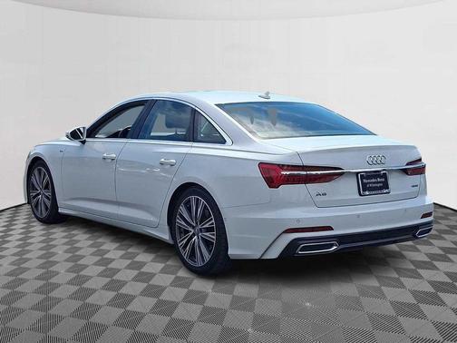 Glacier White Metallic 2019 Audi A6 55 Premium