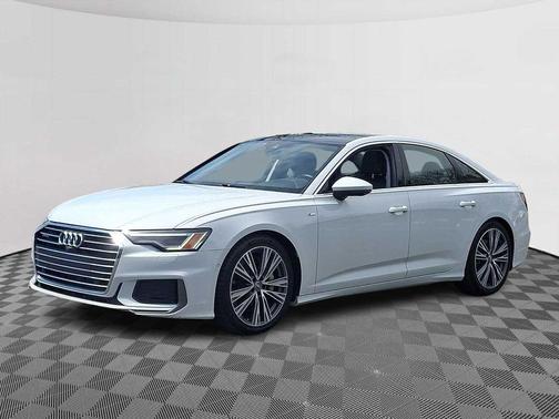 Glacier White Metallic 2019 Audi A6 55 Premium