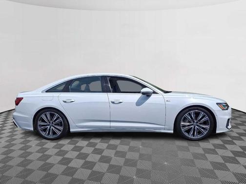 Glacier White Metallic 2019 Audi A6 55 Premium