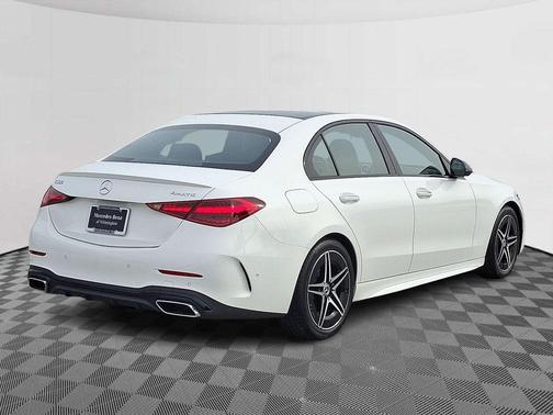 Polar White 2025 Mercedes-Benz C-Class C 300 4MATIC