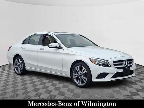 Polar White 2019 Mercedes-Benz C-Class C 300 4MATIC